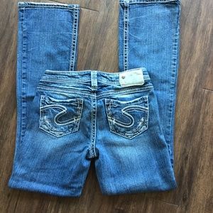 Women’s Silver Aiko Bootcut jeans size 24 x31